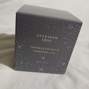 Beekman 1802 TWINKLE TWINKLE Whipped Body Cream 8oz NIB/SEALED